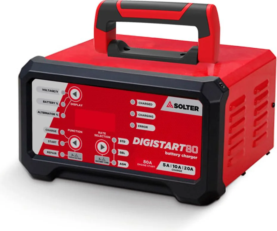 Cargador-Arrancador Baterias Digistart 80