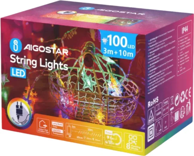 Luces Led Navidad Estrellas Max 3.6W — foto principal