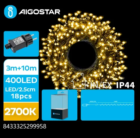Guirnalda Luces Led Navidad Luz Calida Max 6W — foto 4