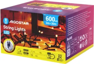 Guirnalda Luces Led Navidad Luz Calida Max 6W 30 Metros