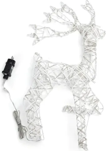 Reno Navidad Luces Led Luz Calida 75 cm — foto 4