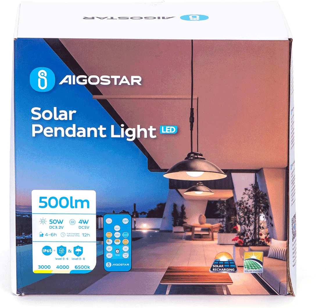 Luz techo solar Aigostar 50w IP65 — foto 4