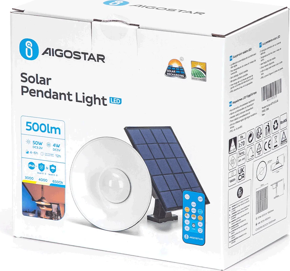 Luz techo solar Aigostar 50w IP65 — foto 3