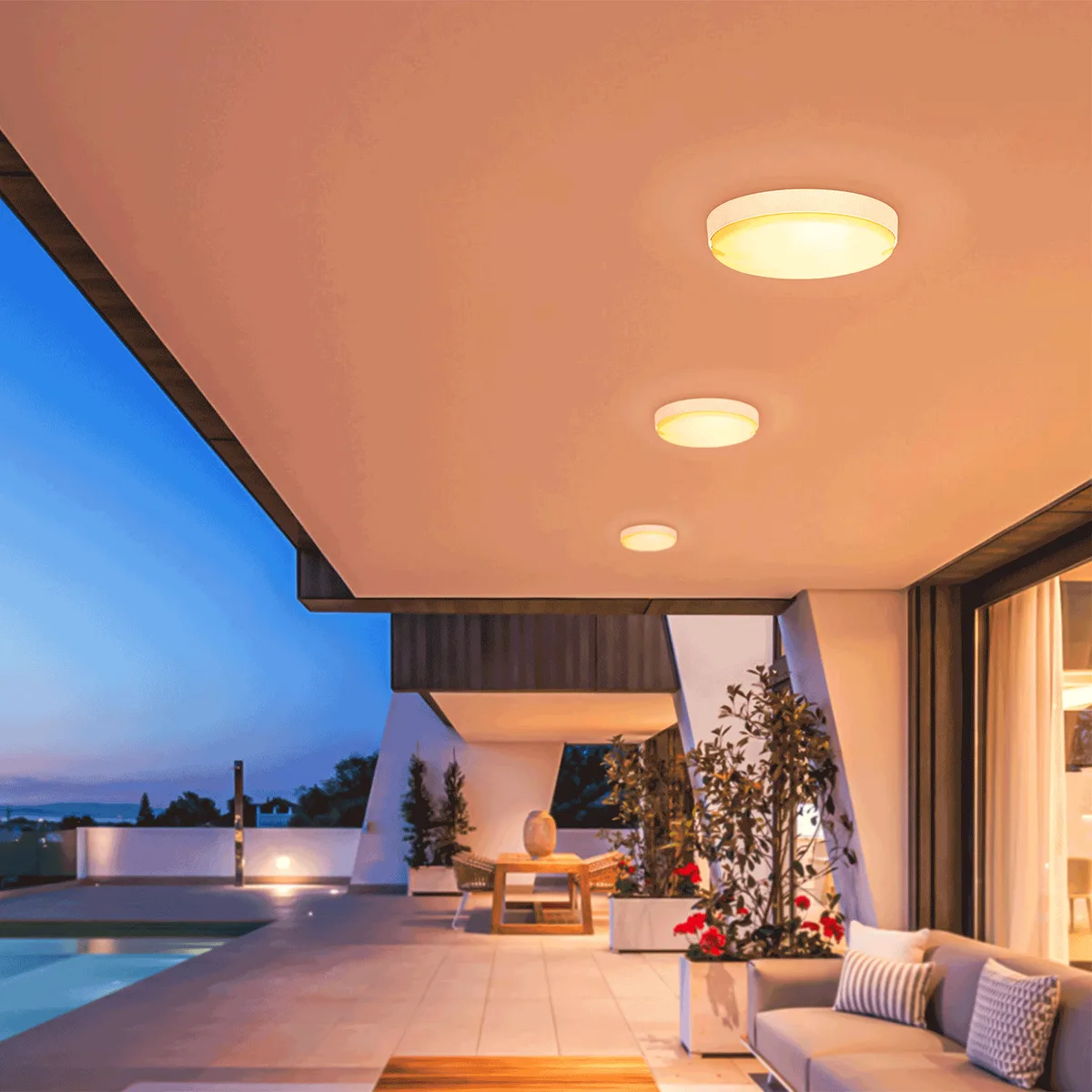 Plafon Luz techo solar dowlight Aigostar 50w IP65 — foto 4
