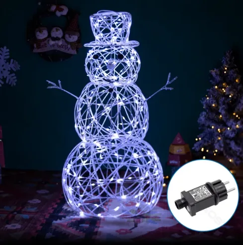 Muñeco de Nieve Luces Led de Navidad 90 Cm — foto 2