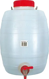 Bidon Plastico ref 97 con Grifo 25 Litros