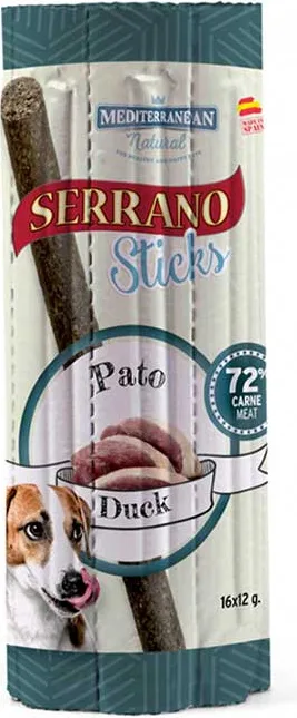 Serrano Sticks Perros 16 ud Pato