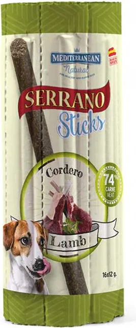 Serrano Sticks Perros 16 ud Cordero — foto 2