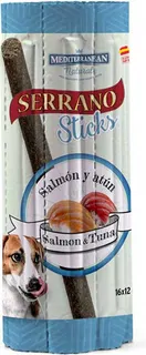 Serrano Sticks Perros 16 ud Salmon y Atun