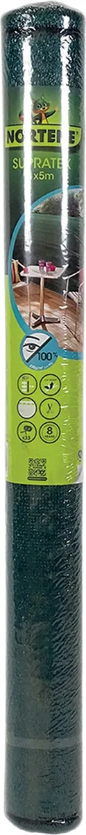 Malla Ocultacion 1,5 Metro Verde 50 Metros 100% Ocultacion Supratex