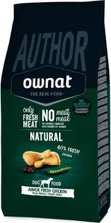 Pienso Perros Ownat Author Pollo Fresco 10 Kg