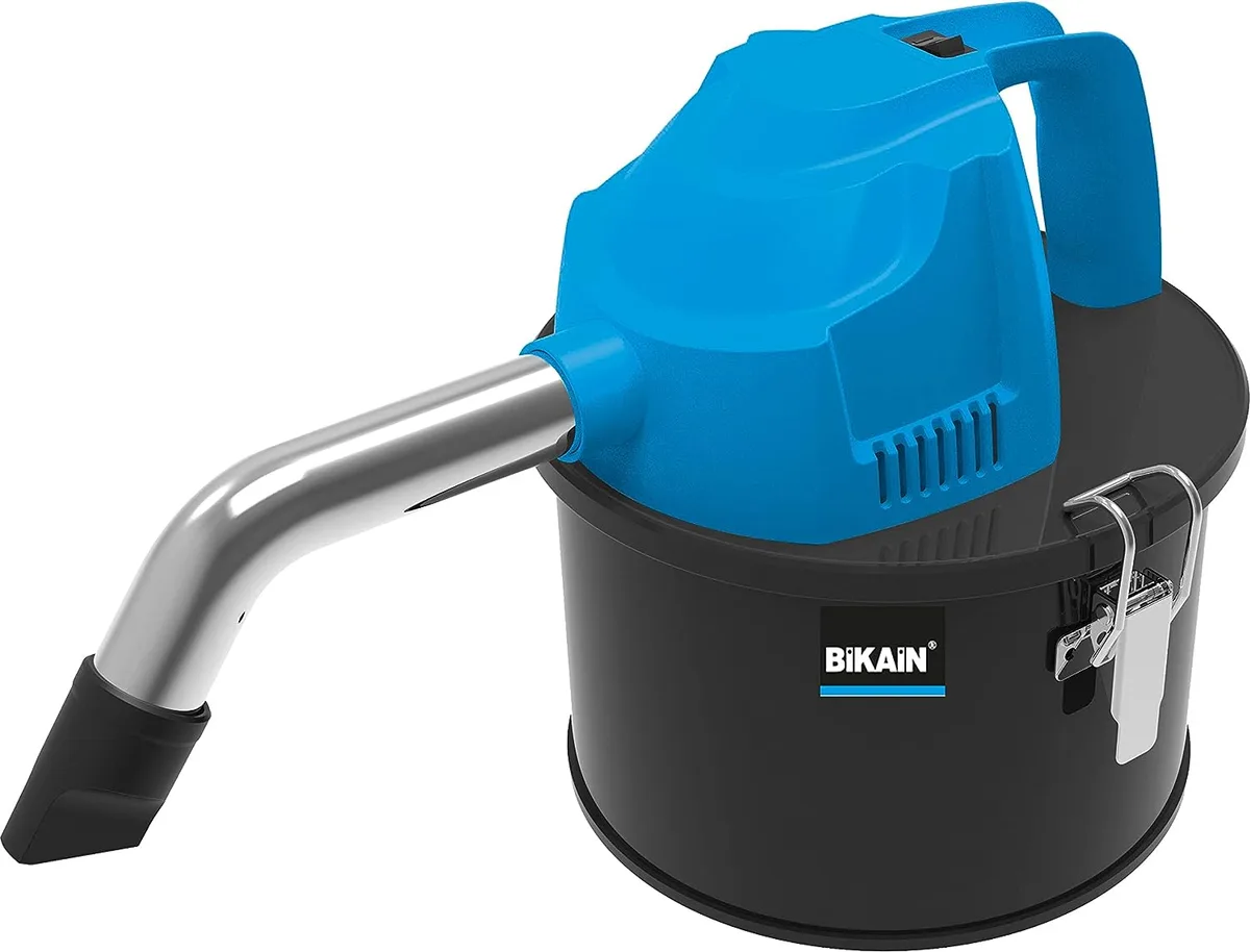 Bikain Aspirador de Ceniza para pellets. 600W. 4 litros Pellet, 600 W, Azul — foto 3
