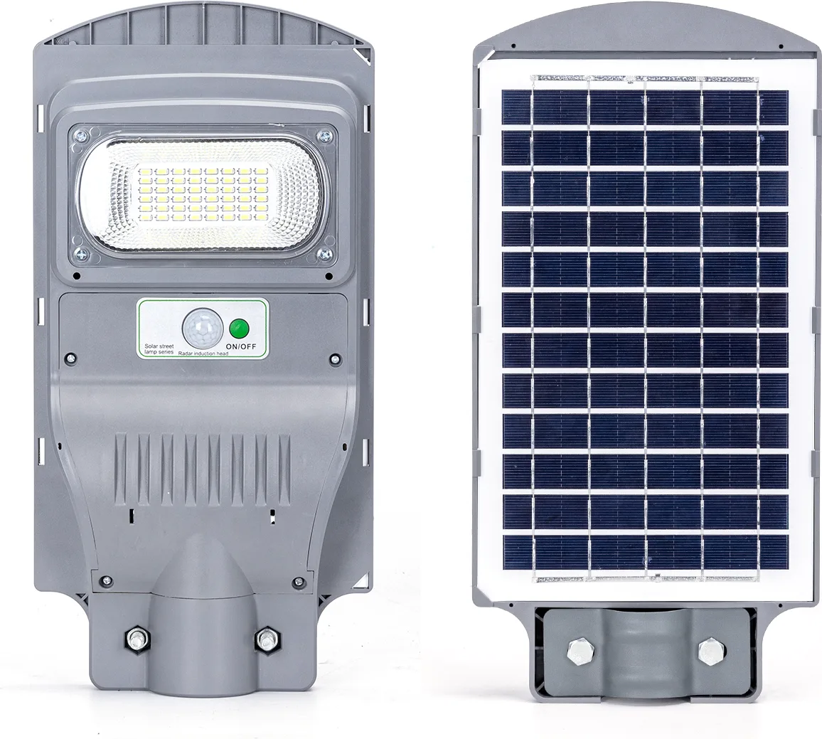 Farola solar led exterior 50w con sensor movimiento y control remoto Aigostar — foto 2