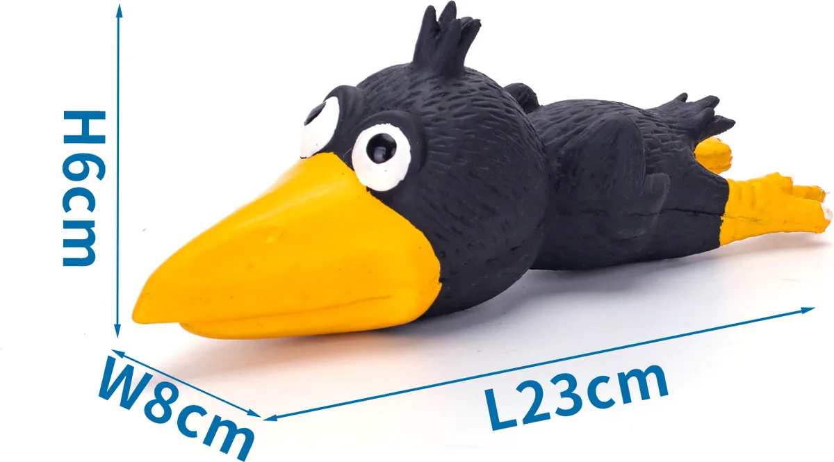 Juguete Latex Pajaro para Perro Con Sonido — foto 4