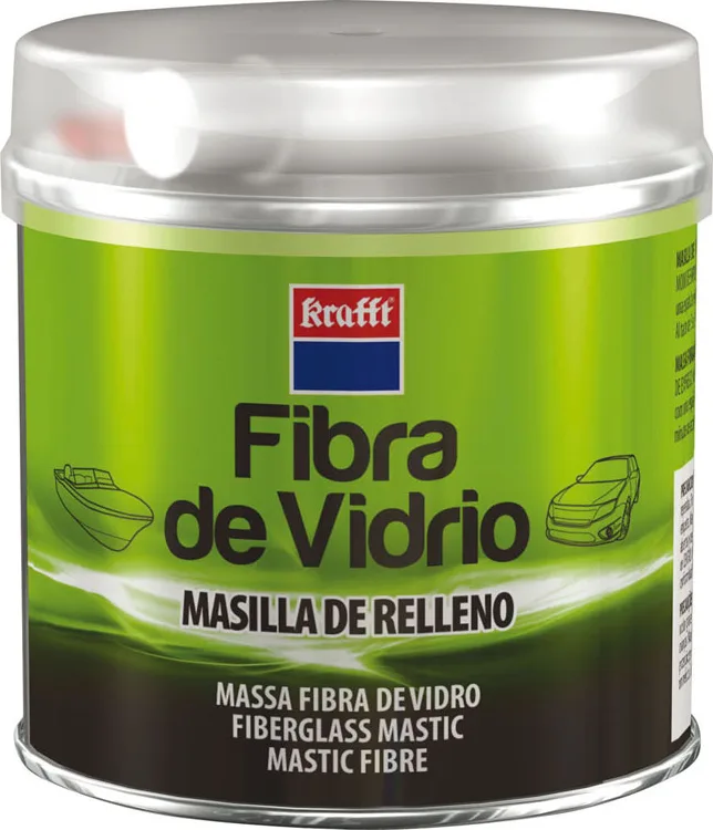 Masilla Fibra de Vidrio Krafft 250 gr