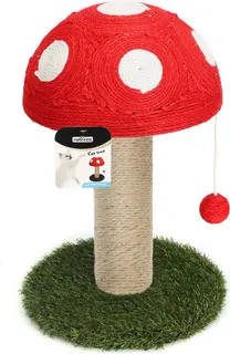 Rascador arbol para gatos con forma de seta