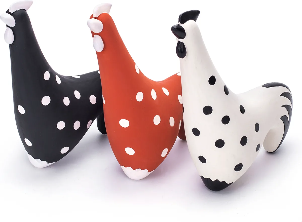 Juguete Latex Gallos para Perro Con Sonido