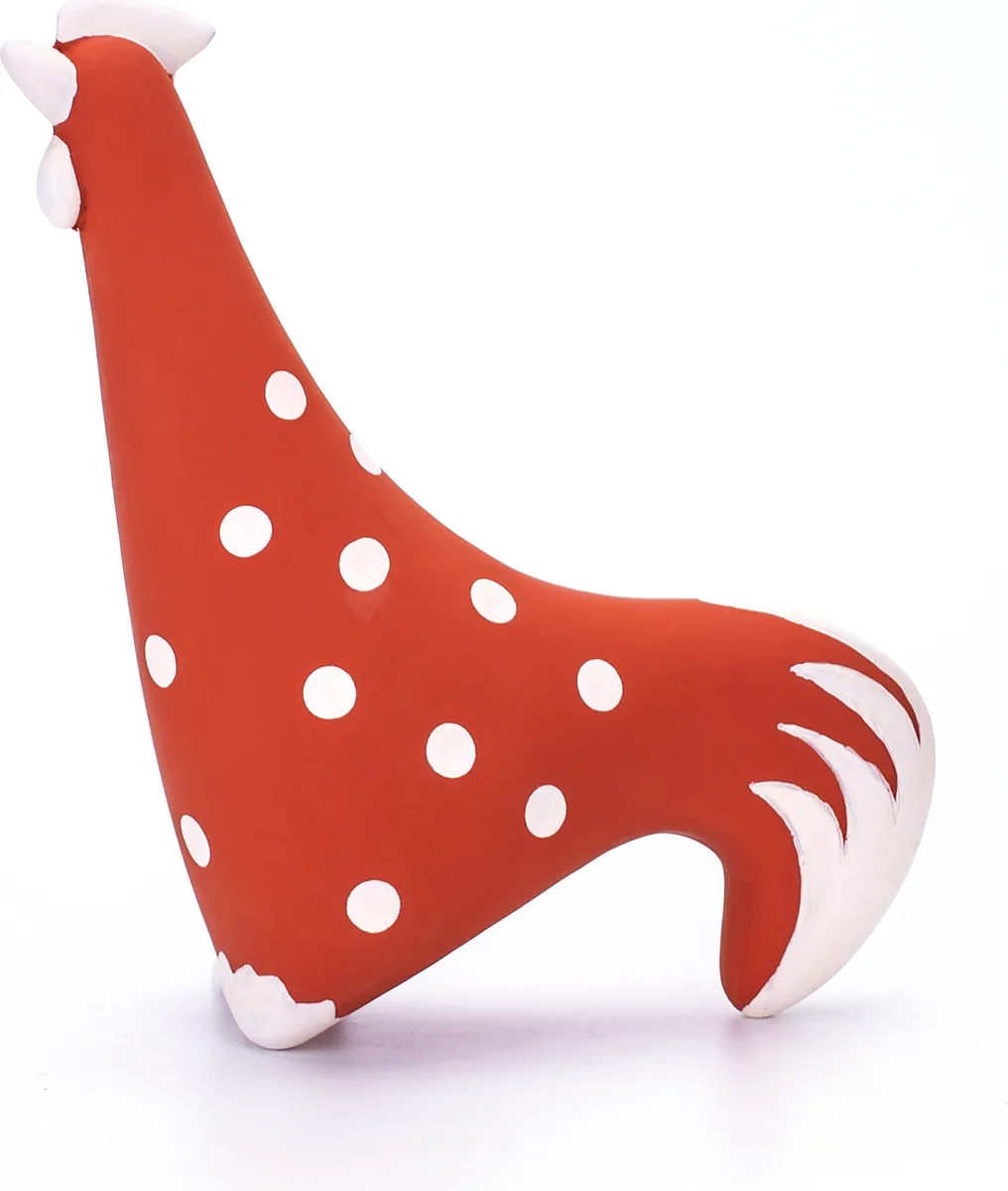 Juguete Latex Gallos para Perro Con Sonido — foto 2
