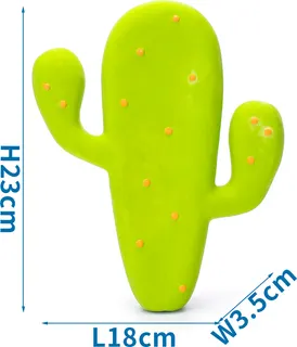 Juguete Latex Cactus para Perro Con Sonido