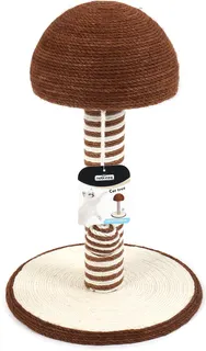 Arbol rascador para gatos con forma de seta