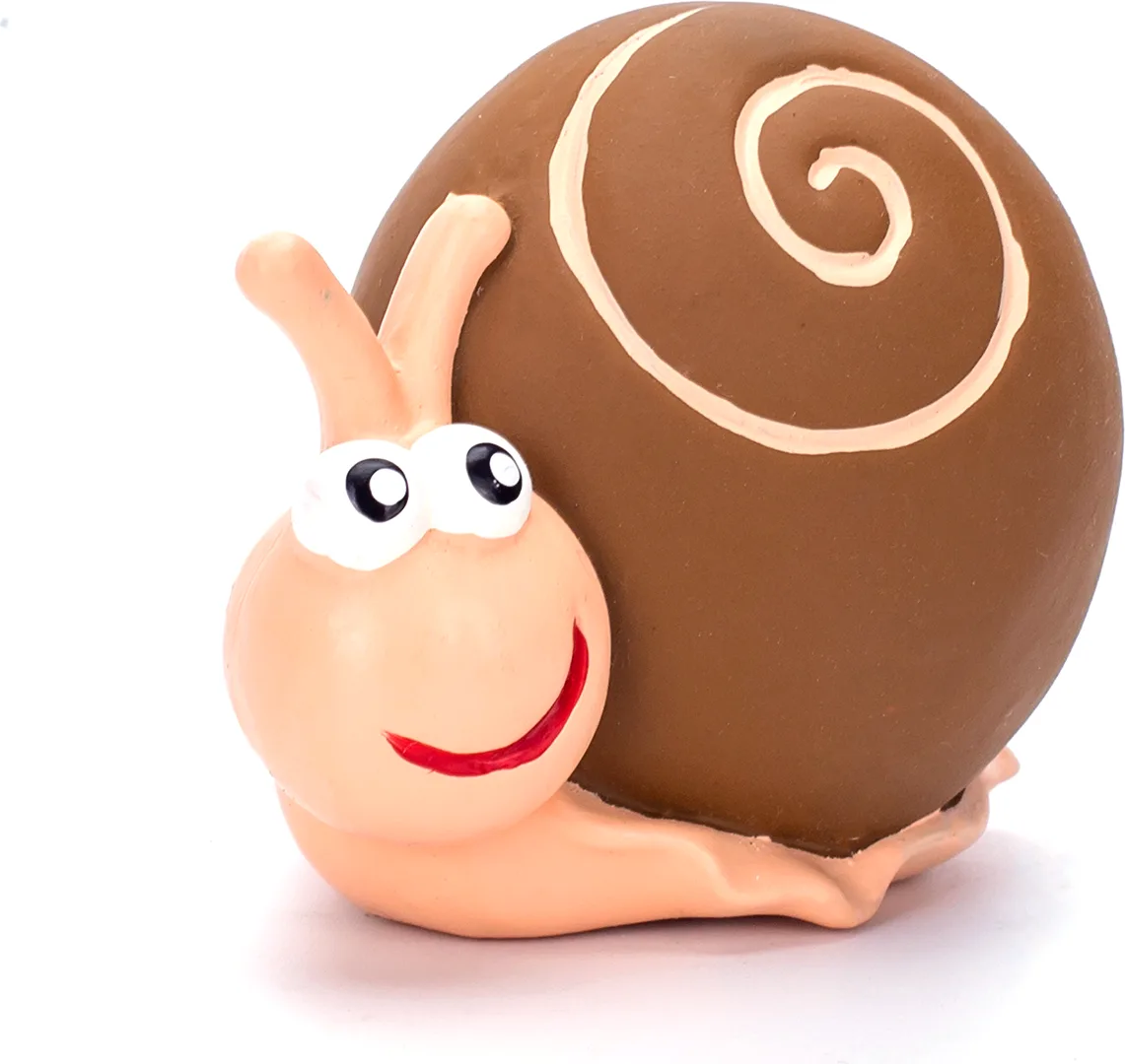 Juguete Latex Caracol para Perro Con Sonido — foto principal