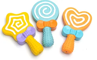 Juguete Latex Coleccion Comida para Perro Con Sonido