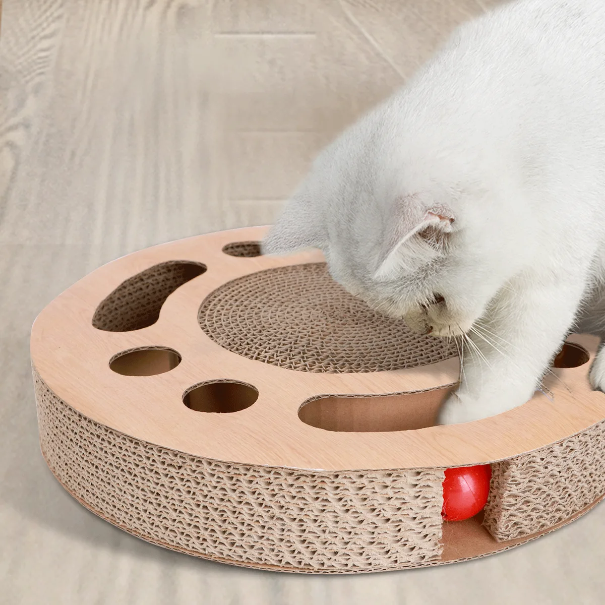 Juguete inteligente  rascador para gatos 2 en 1 — foto 6