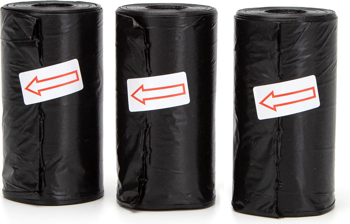 Pack de 3 bolsas de Basura Excrementos Perros — foto 2