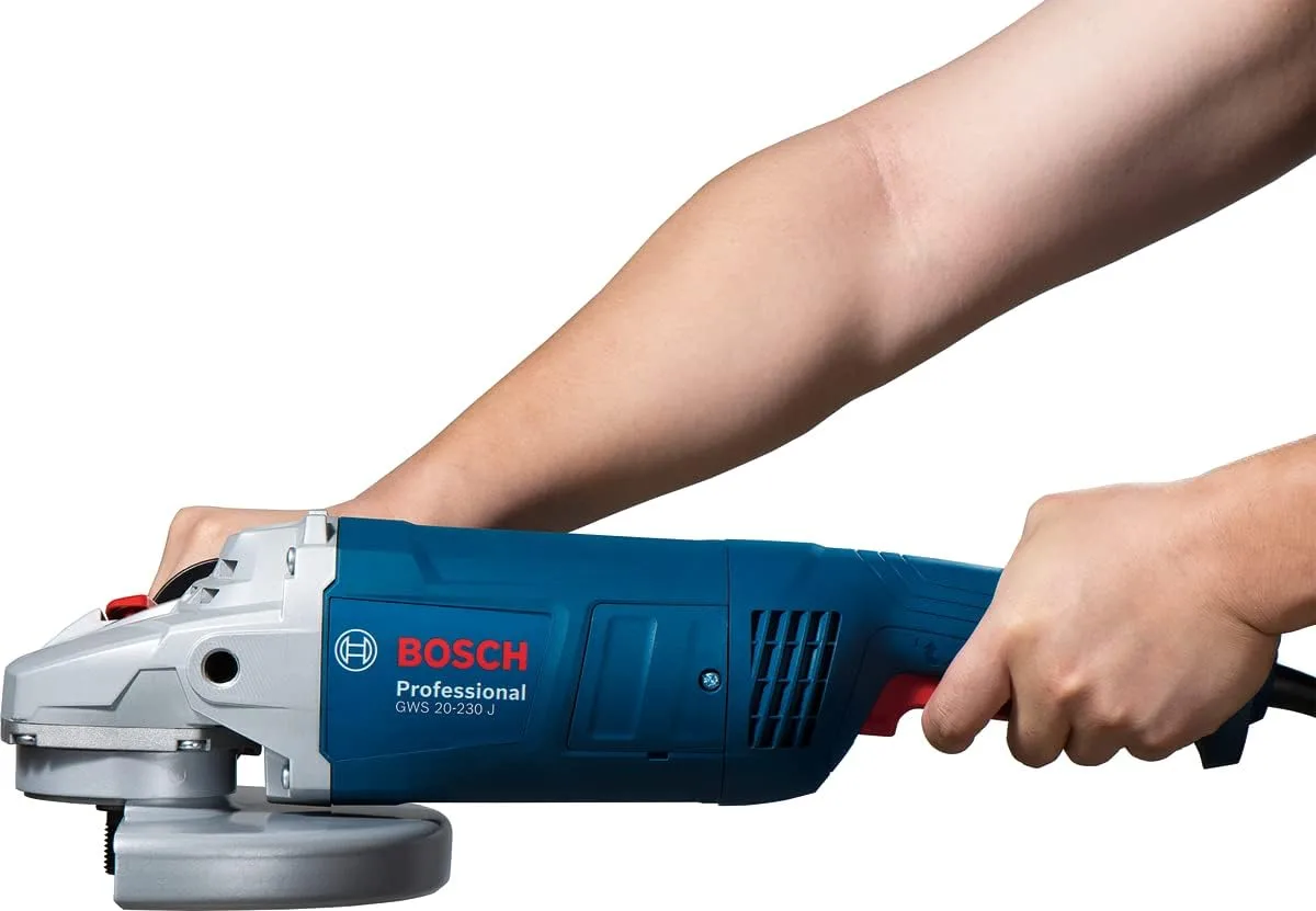 Amoladora Bosch Professional GWS 20-230 J - Amoladora angular (2000 W, Ø 230 mm, Soft Start, en caja) — foto 4