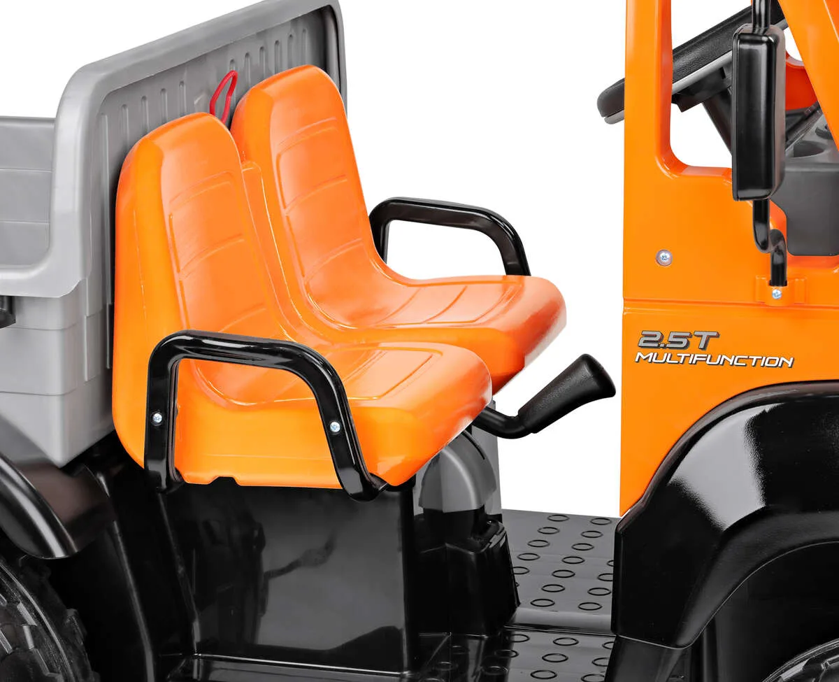 Camión Eléctrico Taurus Biplaza 12V para Niños | Juguete Todoterreno Seguro y Divertido 🚛⚡ — foto 8