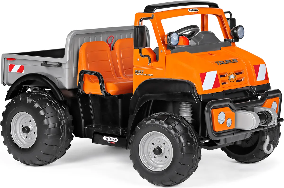 Camión Eléctrico Taurus Biplaza 12V para Niños | Juguete Todoterreno Seguro y Divertido 🚛⚡ — foto 2