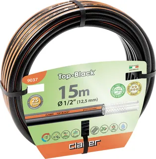 Manguera Riego Claber Top Black 15 metros 1/2"