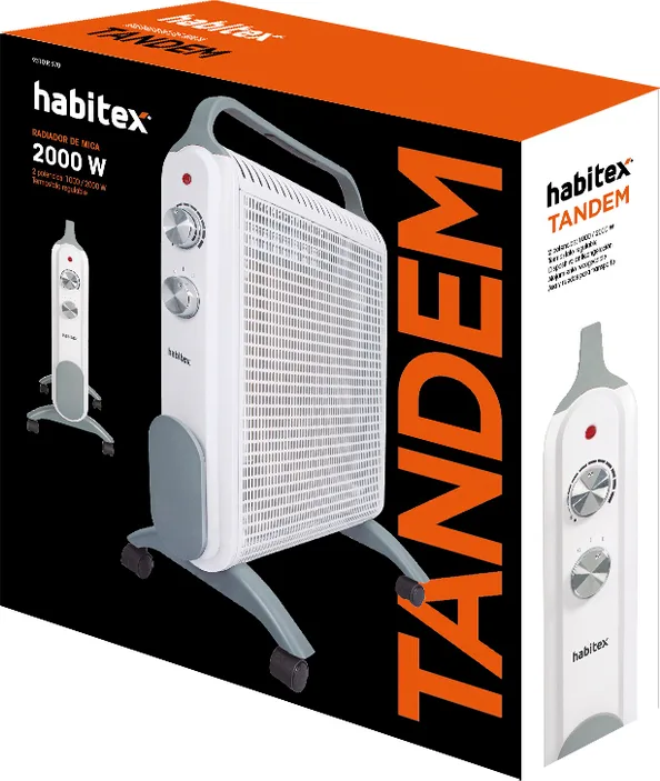 Radiador Mica Habitex 2000W — foto 4