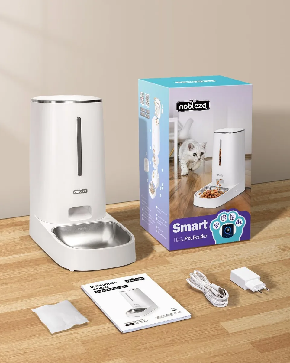 Comedero Automatico para Gatos y Perro 2.4G WiFi 4L — foto 7