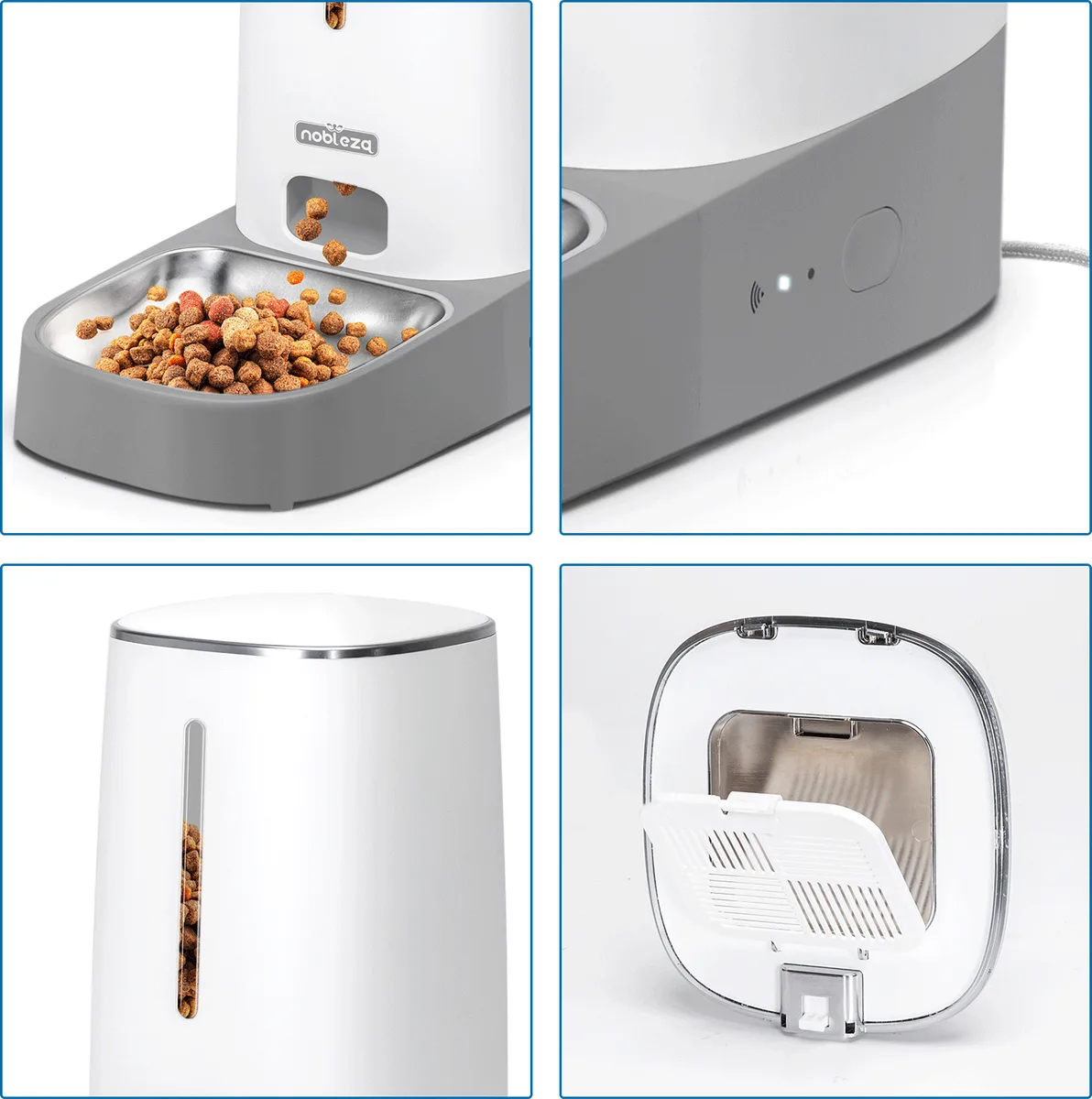 Comedero Automatico para Gatos y Perro 2.4G WiFi 4L — foto 4