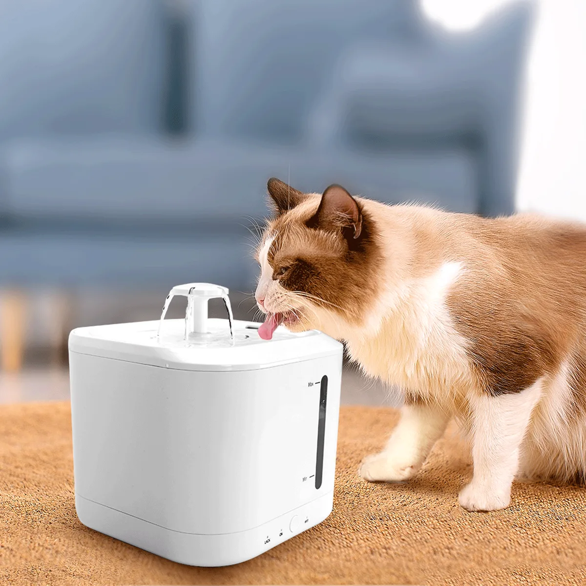 Bebedero fuente de gatos y perros automatico Nobleza con Temporizador y Control Remoto. — foto 7