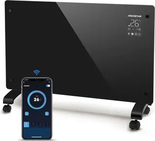 Radiador electrico diseño wifi de conveccion panel ultra fino 2000w Aigostar