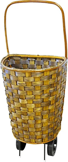 Carrito Leña Orework con Ruedas y Asa 52x43x33 cm