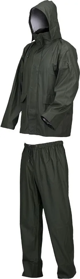 Traje Agua Impermeable PVC-PU Verde