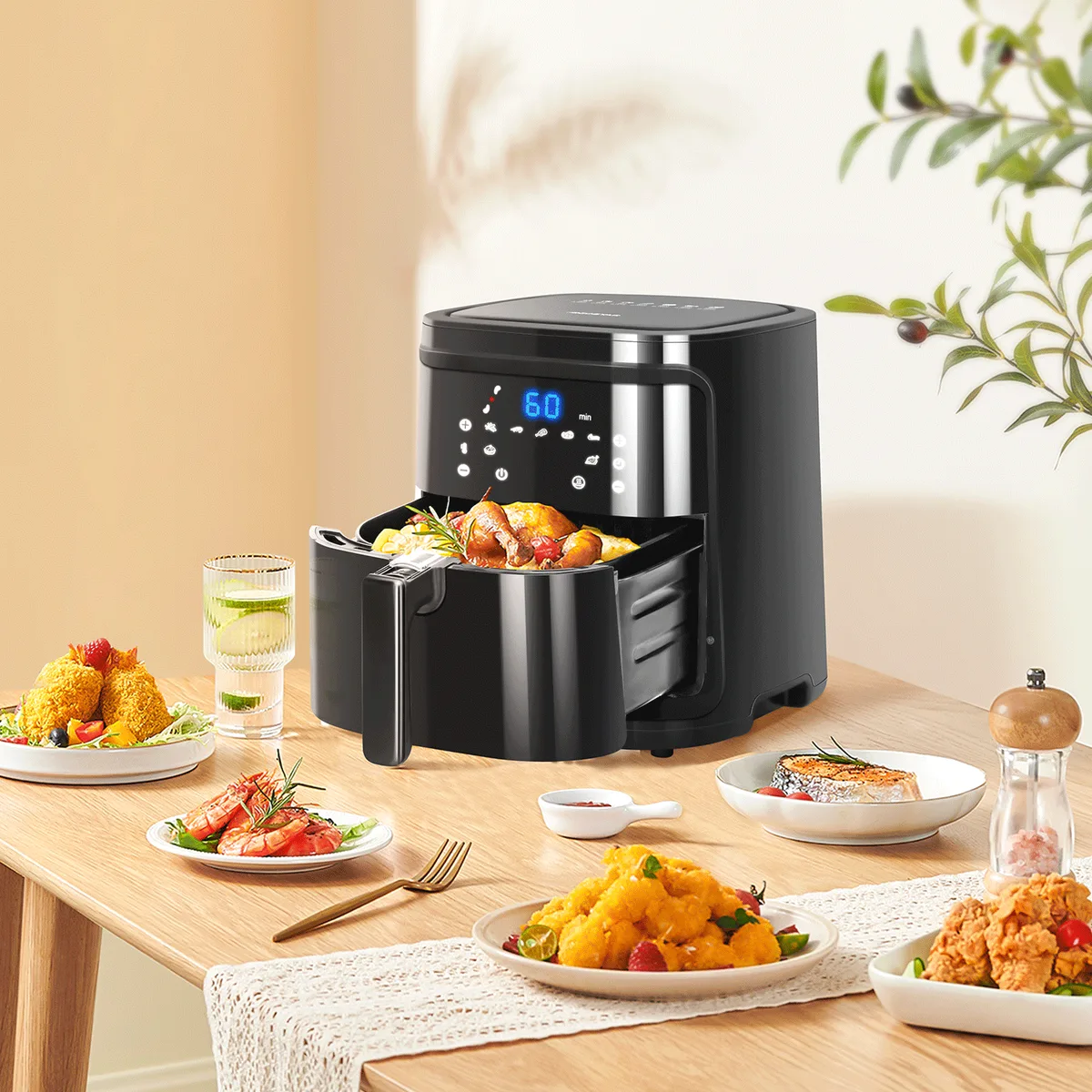 Freidora de Aire Aigostar  7L Smart Wifi — foto 3