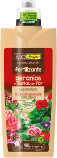 Fertilizante Geranios y Plantas con flor Bioflower 1000 ml