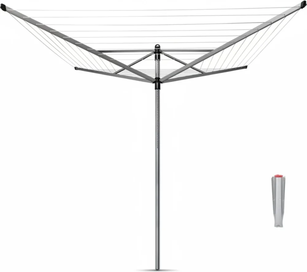 Tendedero Rotary Lift-O-Matic 4 Brazos 50 Metros Metallic Gray — foto principal