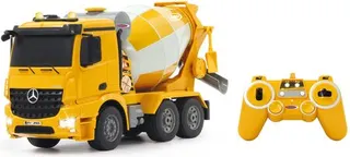 Camion Hormigonera Teledirigido Mezcladora de Hormigon Mercedes-Benz Arocs 1:20 2,4GHz