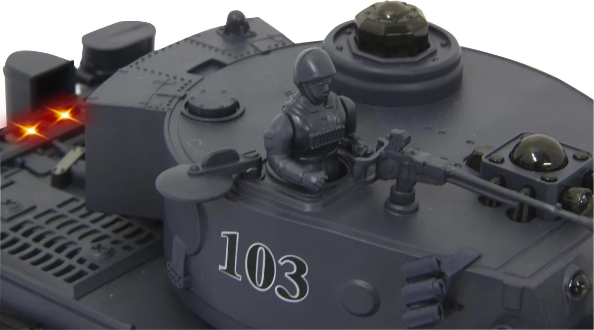 Kit Tanques Teledirigidos Tiger Battle Set 1:28 2,4GHz — foto 7