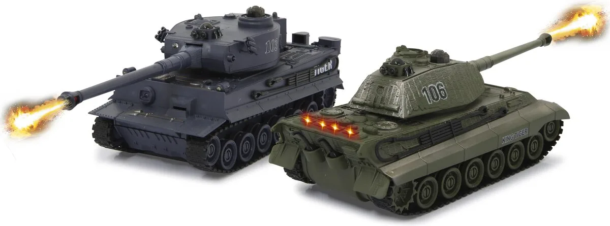 Kit Tanques Teledirigidos Tiger Battle Set 1:28 2,4GHz — foto 9