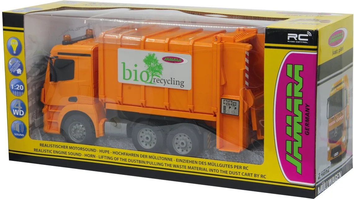 Camion Basura Teledirigido Mercedes-Benz Antos 1:20 2,4GHz — foto 2