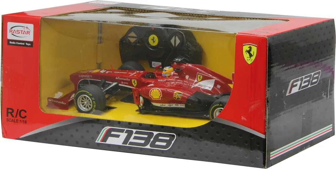 Coche Teledirigido Ferrari  F1 1:18 Rojo 2,4GHz — foto 2