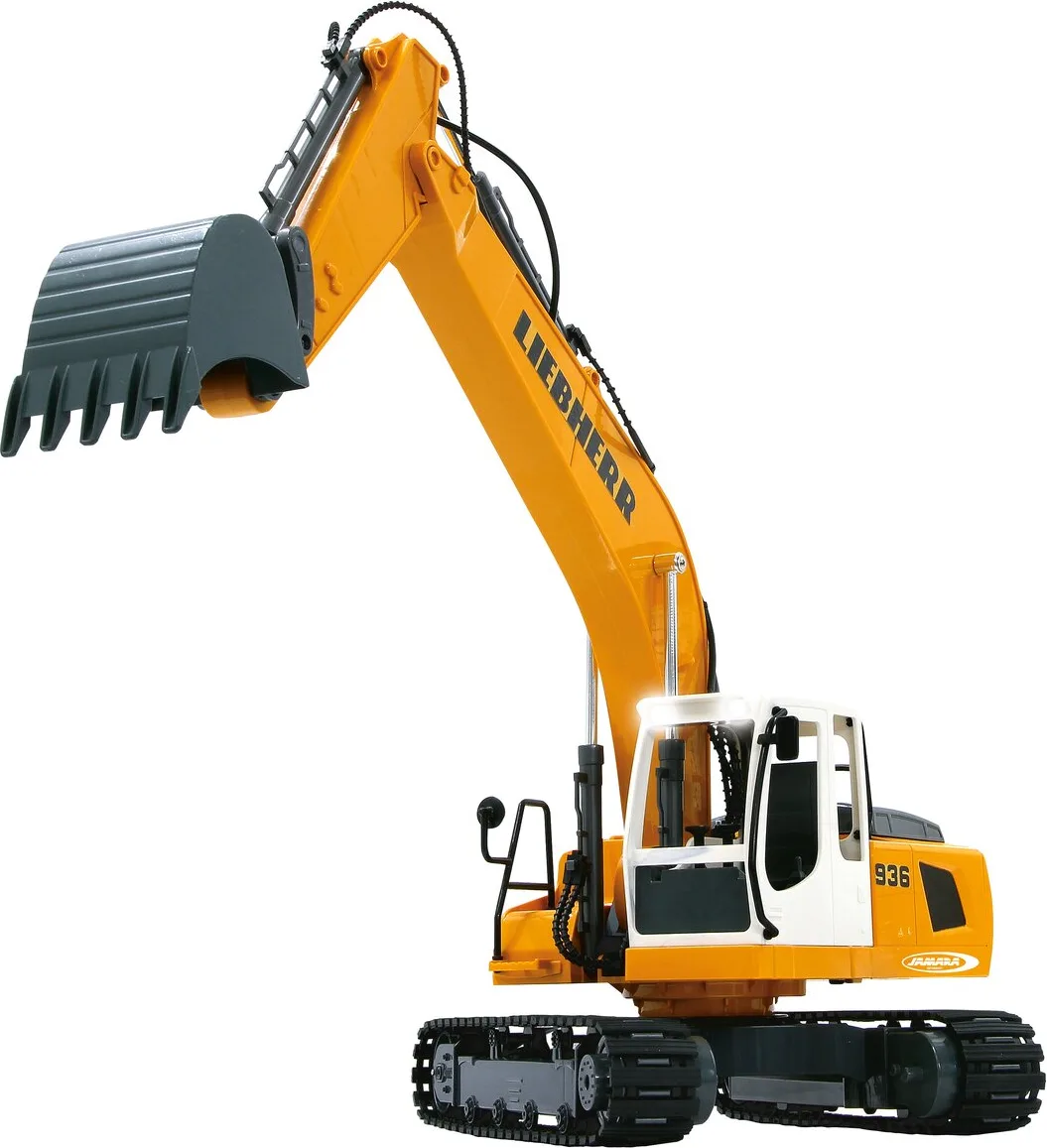 Excavadora Teledirigida Liebherr R936 1:20 2,4GHz Destruction-Set con Pinza y Martillo de Demolicion — foto 5