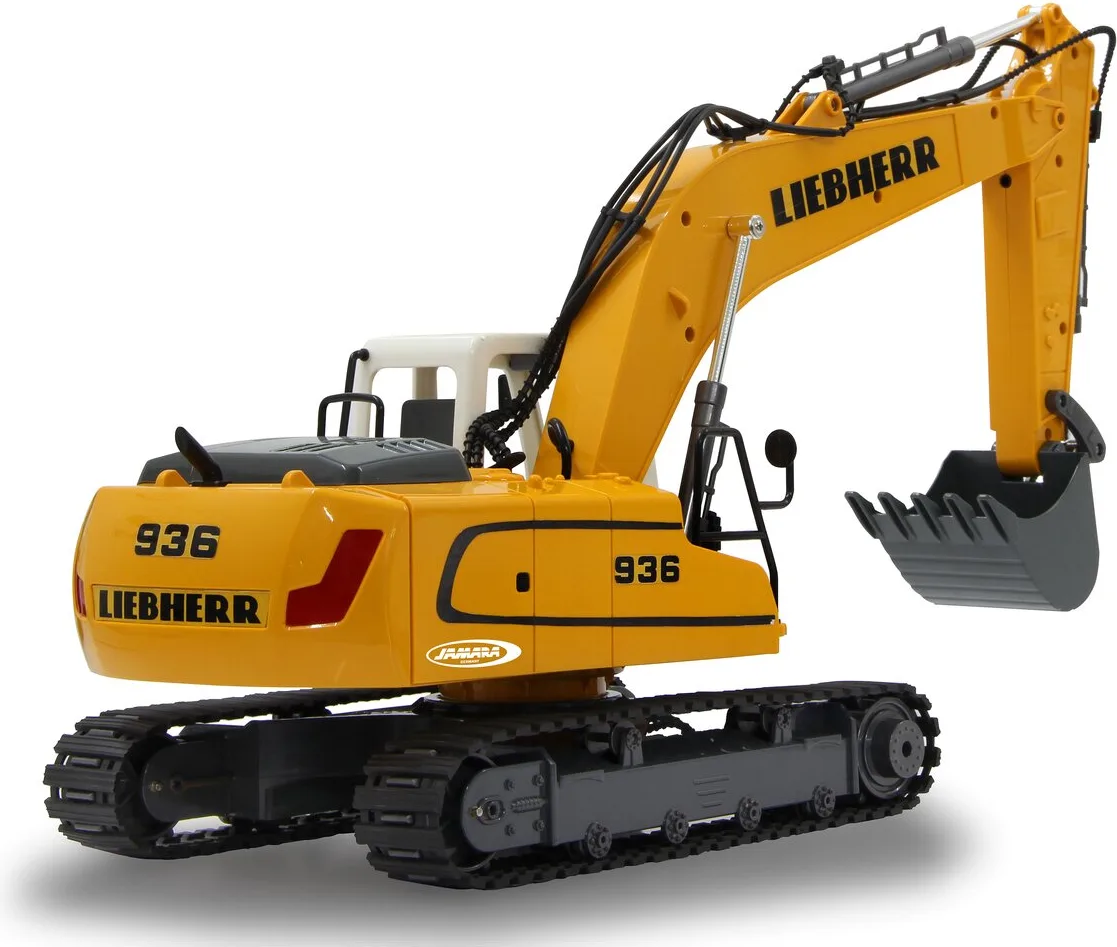 Excavadora Teledirigida Liebherr R936 1:20 2,4GHz Destruction-Set con Pinza y Martillo de Demolicion — foto 8