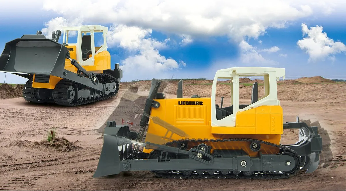 Pala Bulldozer Liebherr 1:20 2,4GHz — foto 7